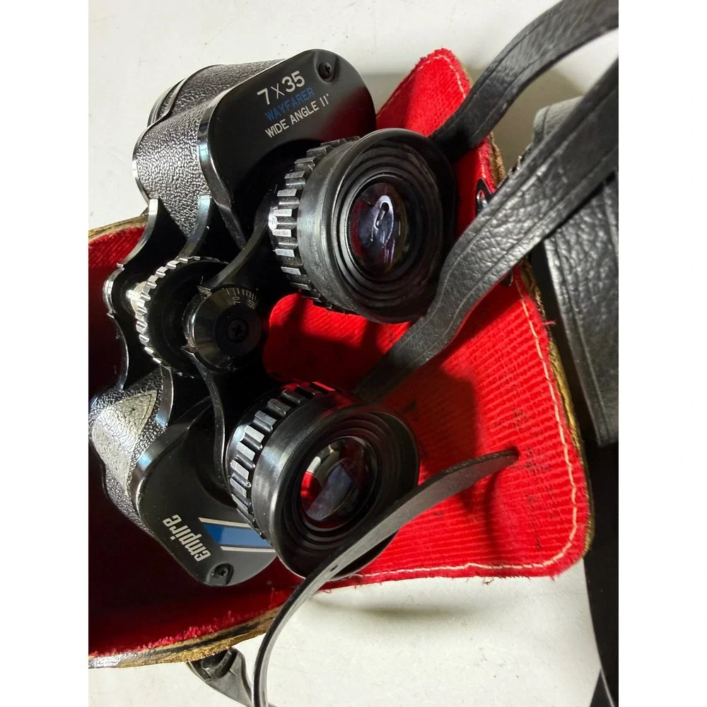 Vintage Empire Wayfarer Wide Angle II 7x35 Binoculars Model 258 with Case